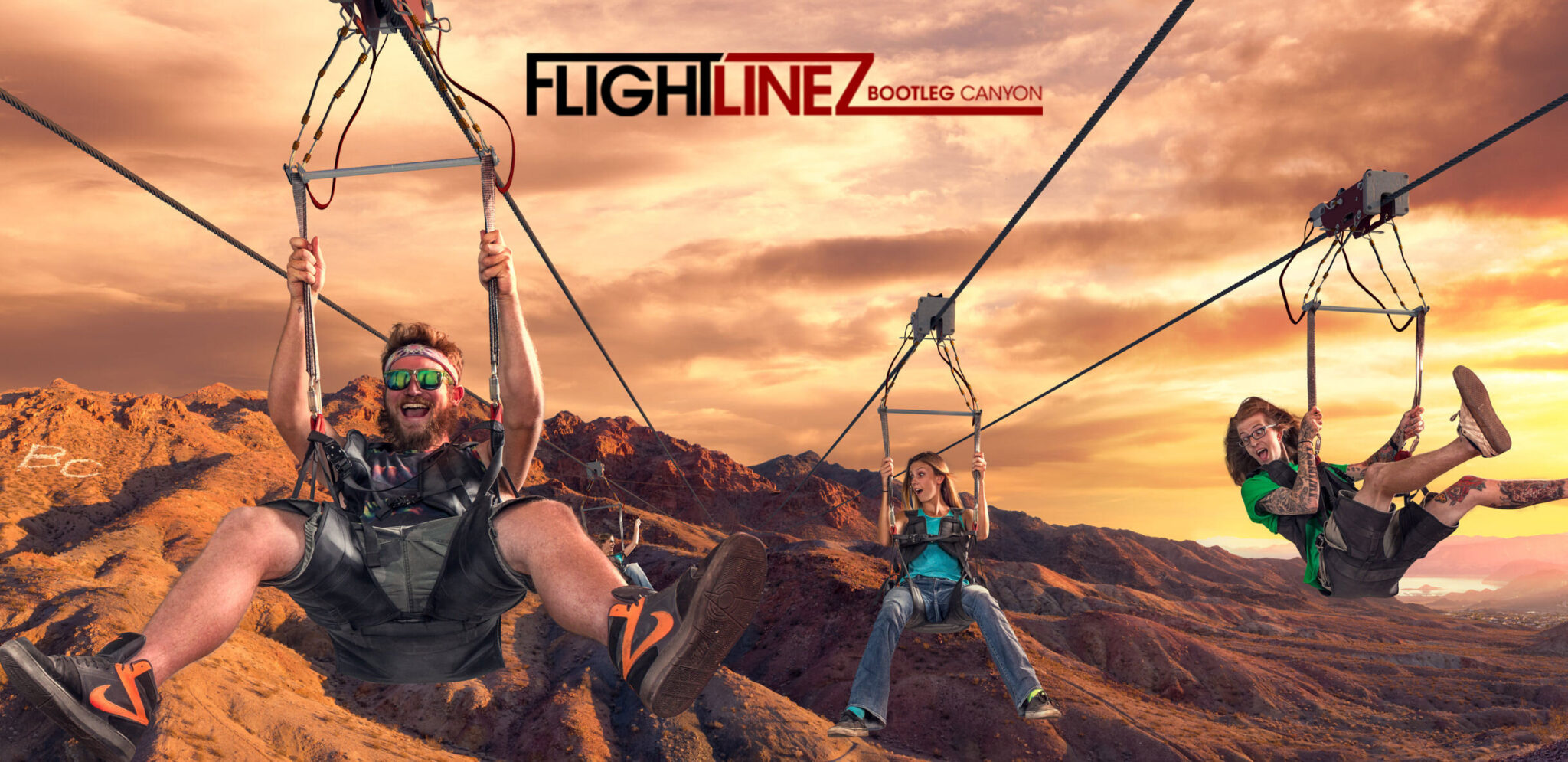 FlightLinez composite advertisement