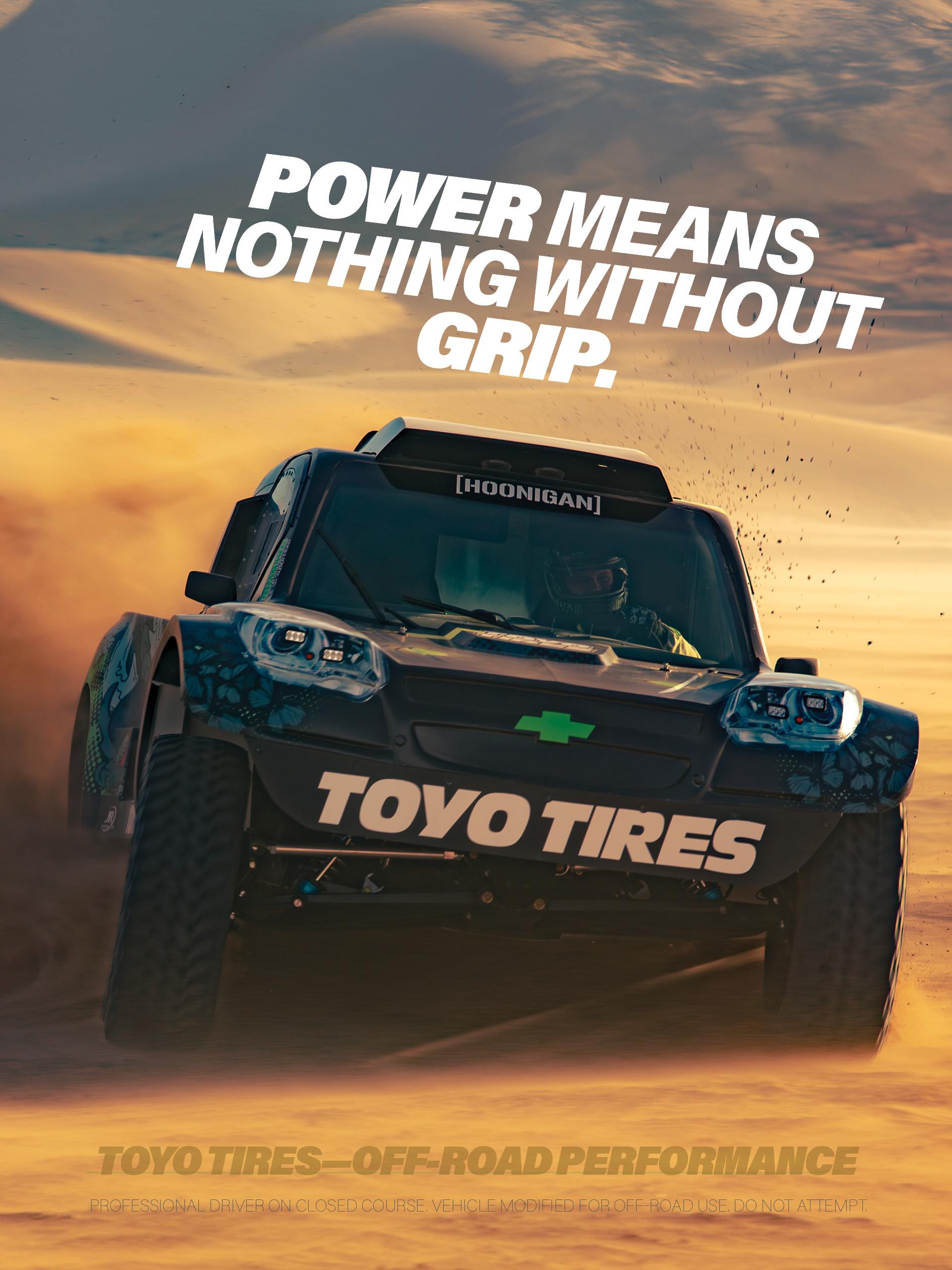 Grip Toyo advertisement